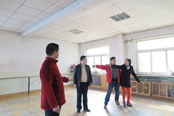 甘肅省曲藝團蘭州方言都市喜劇小品《窗口》正在排練中
