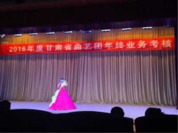 甘肅省曲藝團開展2016年年終專業(yè)技術人員業(yè)務考核大會