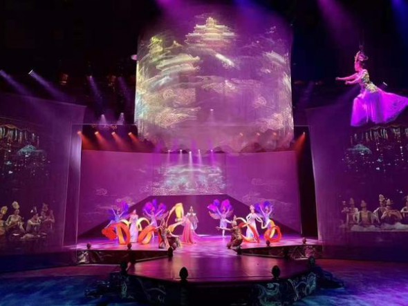 大型沉浸式演出《樂動(dòng)敦煌》全國巡演海南站即將在三亞震撼上演
