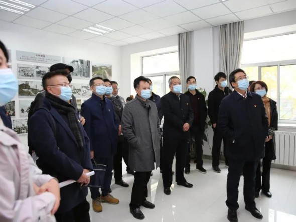 甘肅演藝集團黨委書記、董事長陳其銀一行赴甘肅日報報業(yè)集團觀摩黨建工作