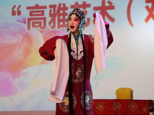 2020年省級政府購買“高雅藝術(shù)(戲曲)進校園”公益演出活動在隴南師范高等?？茖W校拉開帷幕