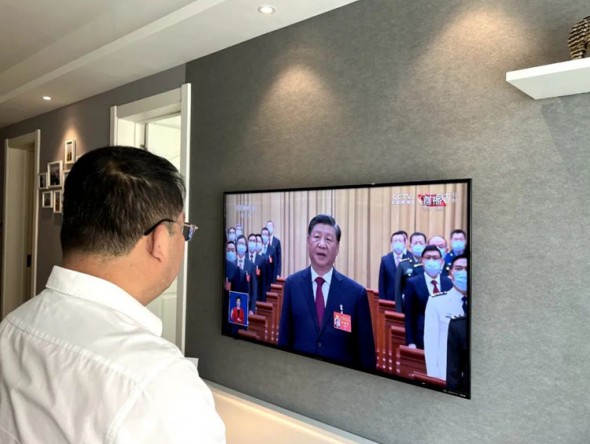 甘肅演藝集團(tuán)歌舞劇院組織黨員觀看黨的二十大開(kāi)幕式盛況