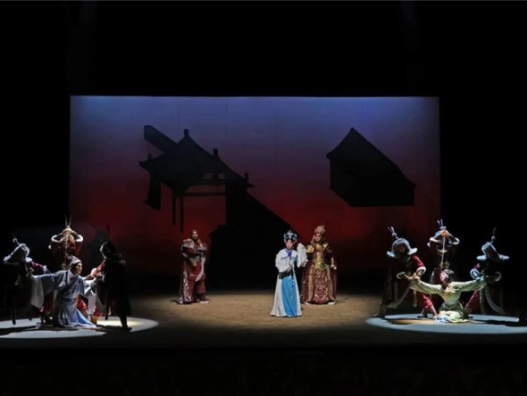 國家藝術(shù)基金舞臺藝術(shù)創(chuàng)作資助項(xiàng)目大型新編秦腔歷史劇《蔡文姬》首演