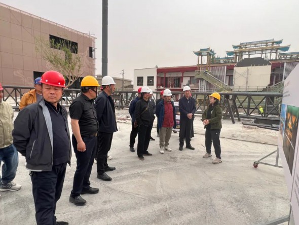 酒泉市委常委、敦煌市委書記石琳實(shí)地調(diào)研樂動(dòng)敦煌-文旅產(chǎn)業(yè)綜合體項(xiàng)目建設(shè)情況